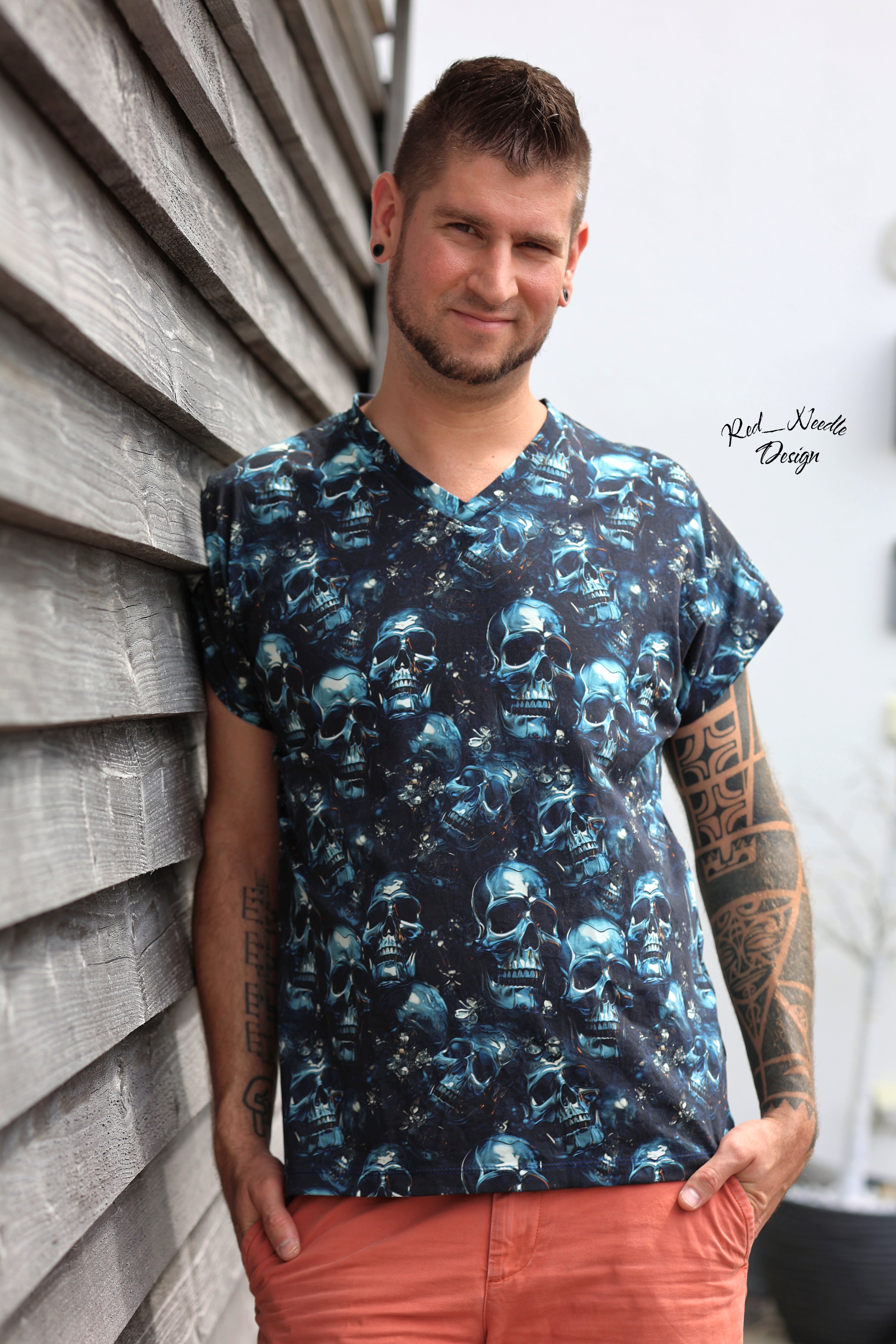 Blue Skull Halloween